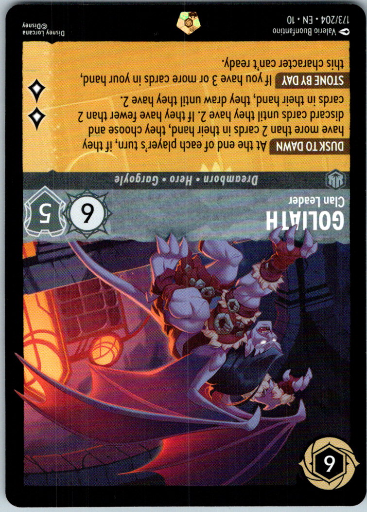Goliath - Clan Leader 173/204 Legendary Whispers in the Well Lorcana Near Mint