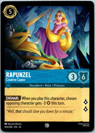 Rapunzel - Creative Captor 143/204 Common Whispers in the Well Lorcana Near Mint