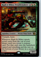Raph & Mikey, Troublemakers Teenage Mutant Ninja Turtles Magic: The Gathering NM