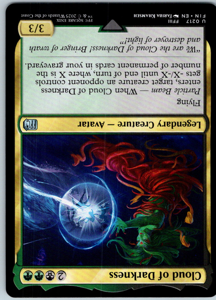 Cloud of Darkness 217 Uncommon FINAL FANTASY Magic: The Gathering Near Mint