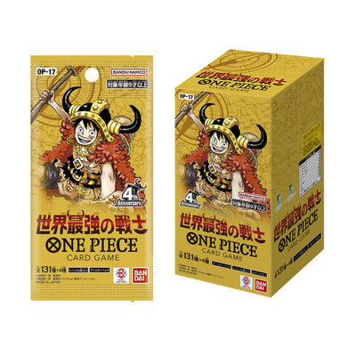 The World's Strongest Warrior (OP-17) Japanese sealed booster box