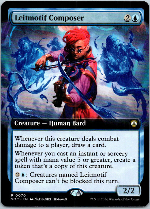 Leitmotif Composer Commander: Secrets of Strixhaven Magic: The Gathering NM