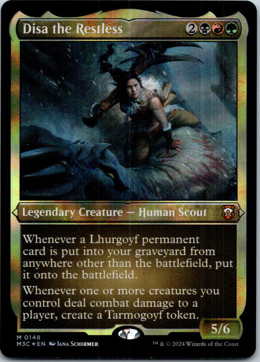 Disa the Restless (Foil thick) Commander: Modern Horizons 3 Magic NM
