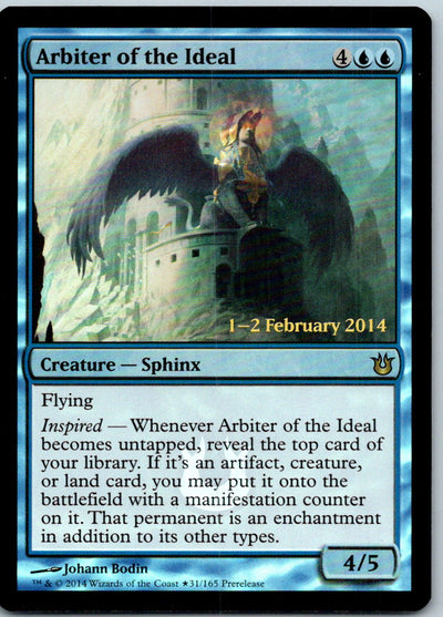 Arbiter of the Ideal 31 Promo Prerelease Cards Magic: The Gathering Foil NM