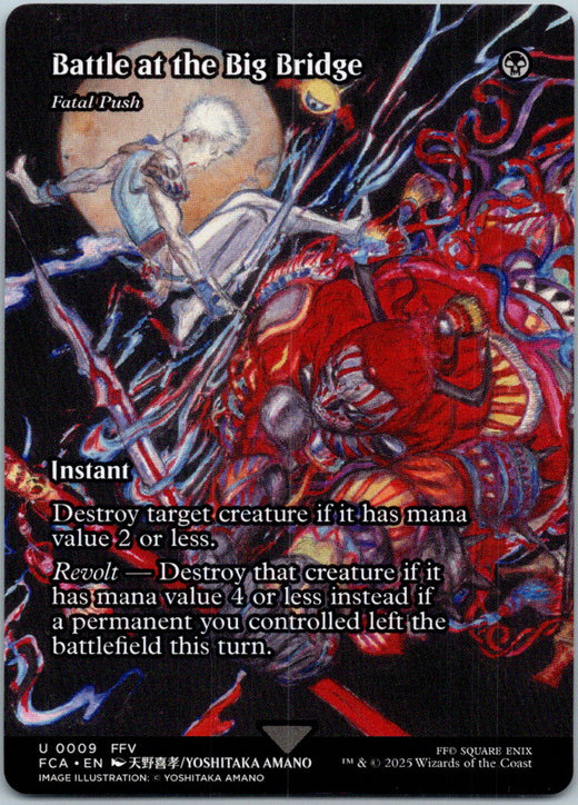Battle at the Big Bridge - Fatal Push FINAL FANTASY Magic: The Gathering NM