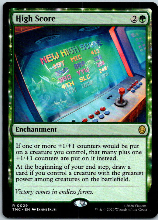 High Score 29 Commander: Teenage Mutant Ninja Turtles Magic: The Gathering NM