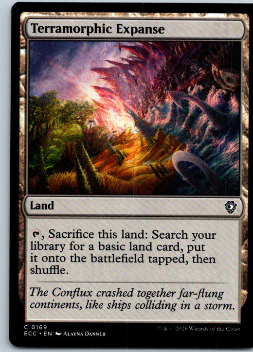 Terramorphic Expanse Commander: Lorwyn Eclipsed Magic: The Gathering NM