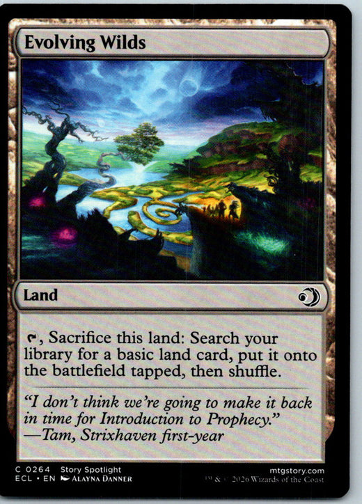 Evolving Wilds Common Lorwyn Eclipsed Magic: The Gathering Near Mint