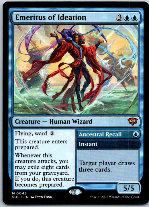 Emeritus of Ideation 45 Mythic Secrets of Strixhaven Magic: The Gathering NM