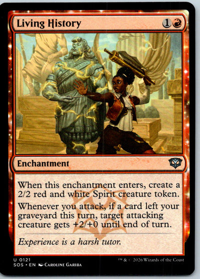 Living History 121 Uncommon Secrets of Strixhaven Magic: The Gathering Near Mint