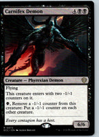 Carnifex Demon 72 Rare Commander: Lorwyn Eclipsed Magic: The Gathering Near Mint