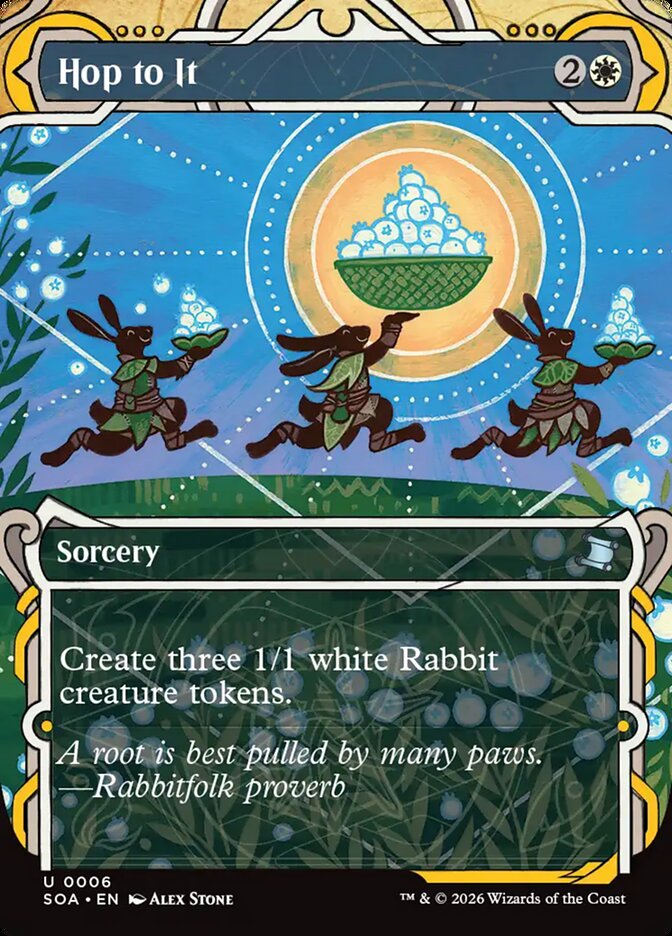Hop to It 6 Secrets of Strixhaven: Mystical Archive Magic: The Gathering NM