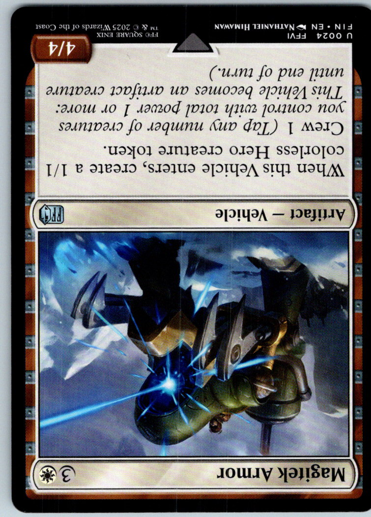 Magitek Armor 24 Uncommon FINAL FANTASY Magic: The Gathering Near Mint