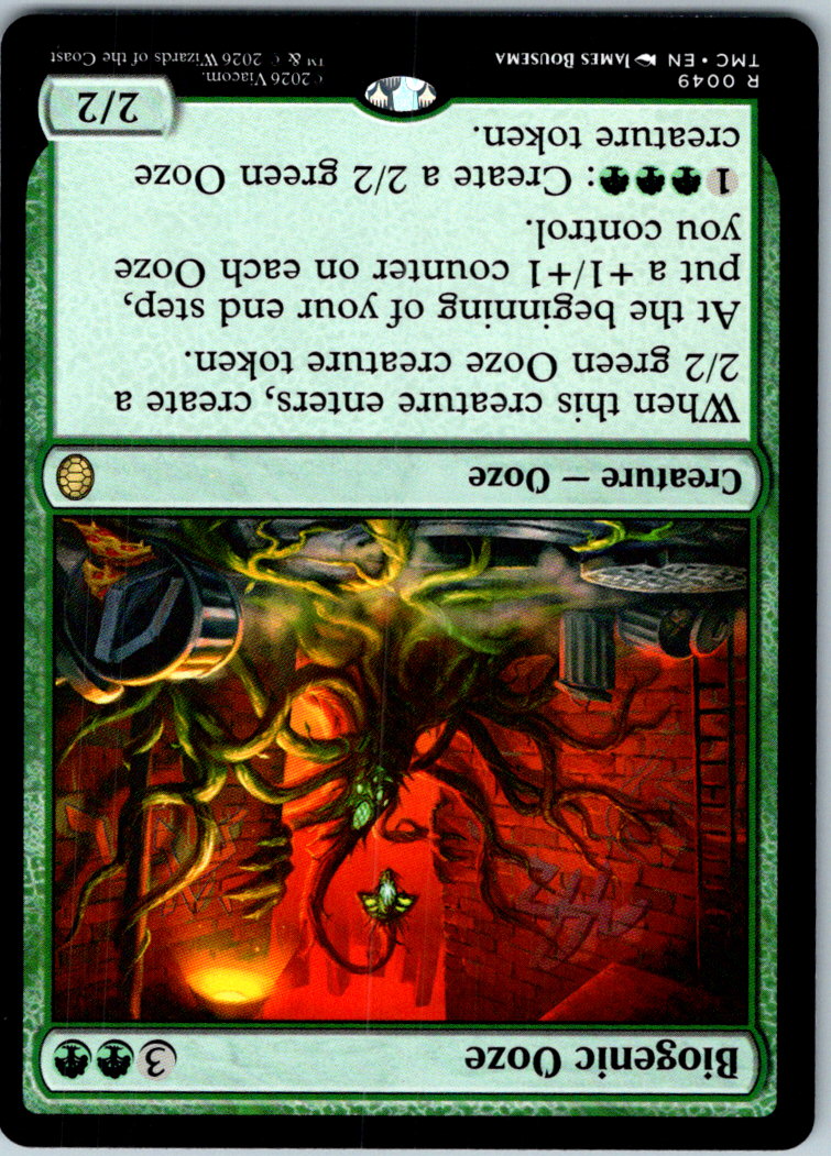 Biogenic Ooze Commander: Teenage Mutant Ninja Turtles Magic: The Gathering NM