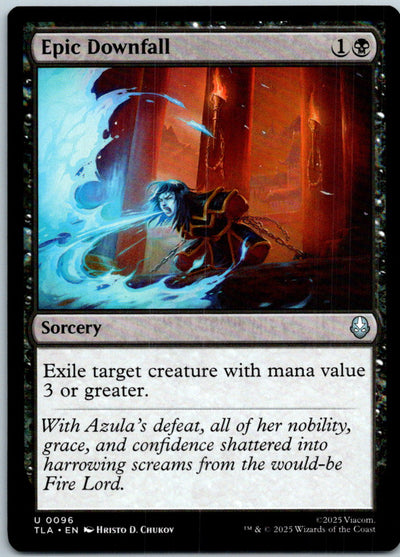 Epic Downfall 96 Uncommon Avatar: The Last Airbender Magic: The Gathering NM