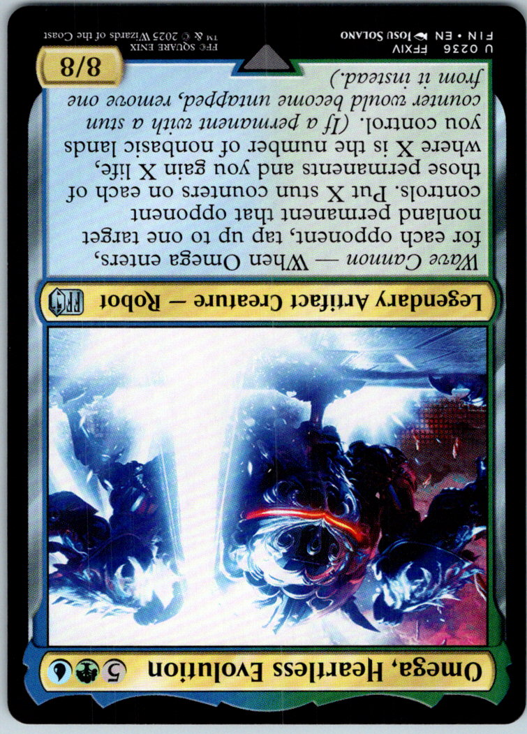 Omega, Heartless Evolution 236 Uncommon FINAL FANTASY Magic: The Gathering NM