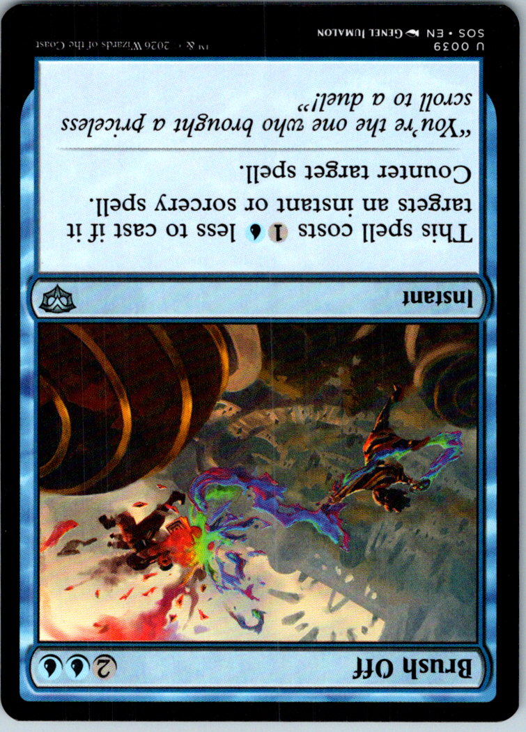 Brush Off 39 Uncommon Secrets of Strixhaven Magic: The Gathering Near Mint