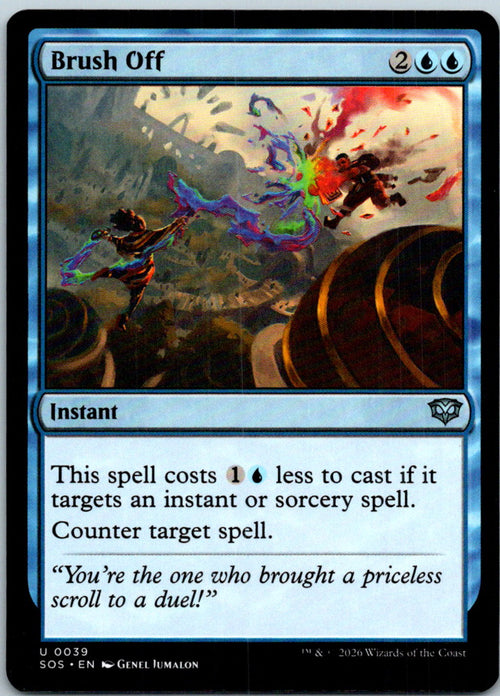Brush Off 39 Uncommon Secrets of Strixhaven Magic: The Gathering Near Mint