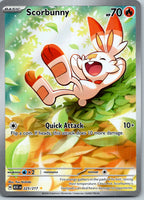 Scorbunny 225/217 Illustration Rare Ascended Heroes Pokemon Near Mint