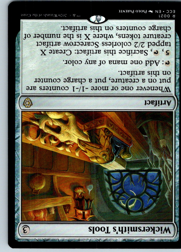 Wickersmith's Tools 21 Rare Commander: Lorwyn Eclipsed Magic: The Gathering NM