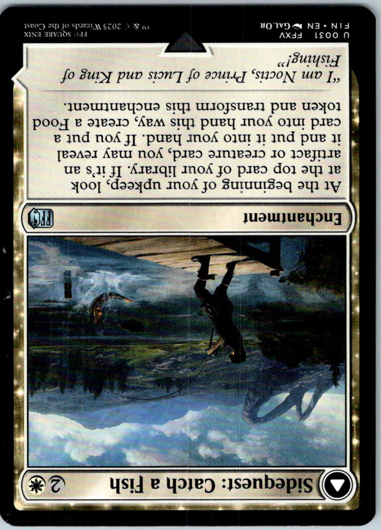 Sidequest: Catch a Fish 31 Uncommon FINAL FANTASY Magic: The Gathering Near Mint