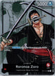 Roronoa Zoro (Alternate Art) OP01 One Piece Promotion Cards One Piece Foil NM