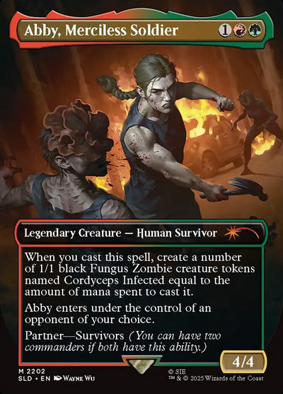 Abby, Merciless Soldier 2202 Secret Lair Drop Series Magic: The Gathering NM