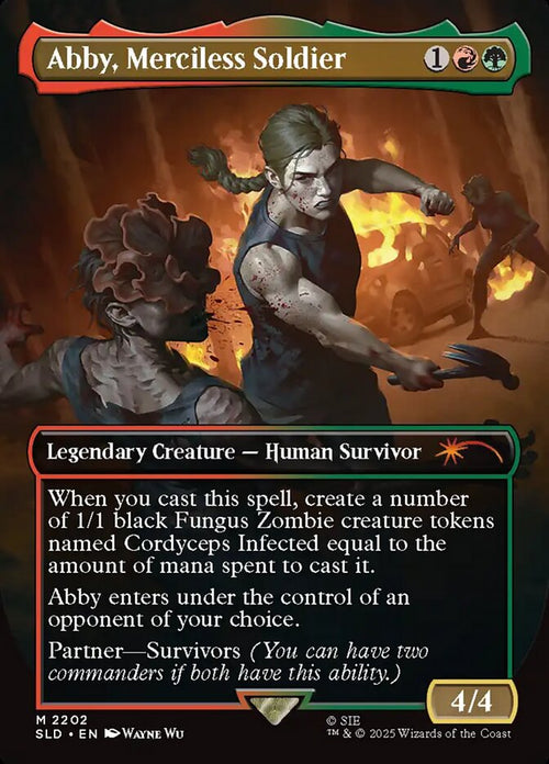 Abby, Merciless Soldier 2202 Secret Lair Drop Series Magic: The Gathering NM