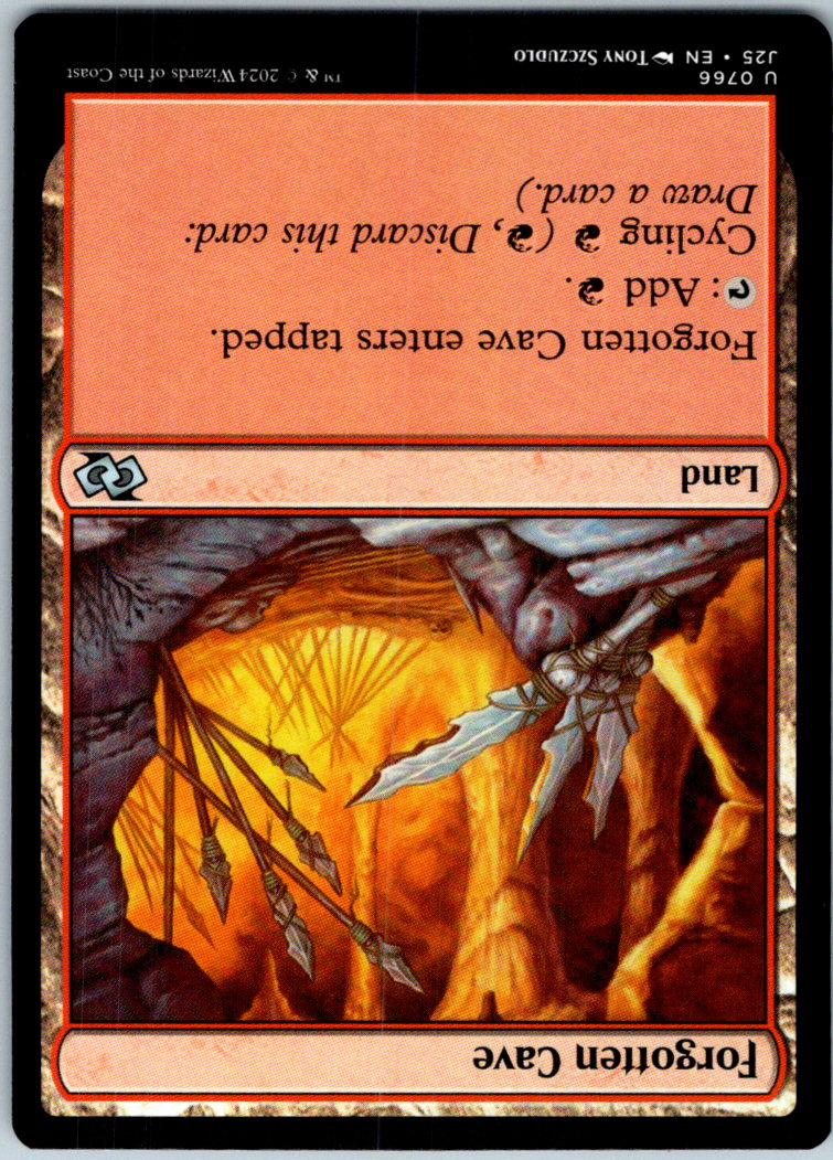 Forgotten Cave 766 Uncommon Foundations Jumpstart Magic: The Gathering Near Mint