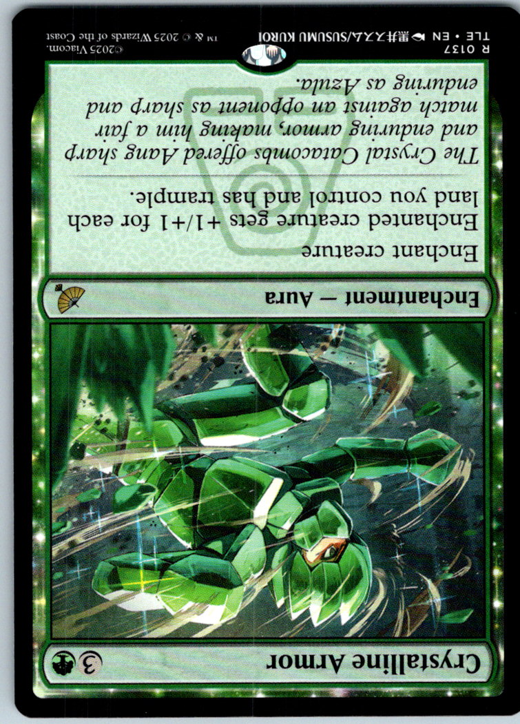 Crystalline Armor Avatar: The Last Airbender: Magic: The Gathering NM