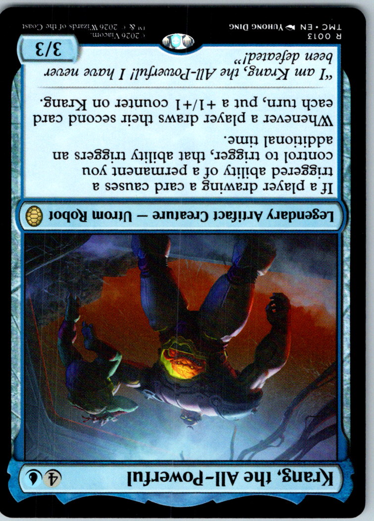 Krang Commander: Teenage Mutant Ninja Turtles Magic: The Gathering NM