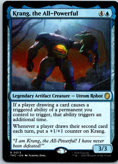 Krang Commander: Teenage Mutant Ninja Turtles Magic: The Gathering NM