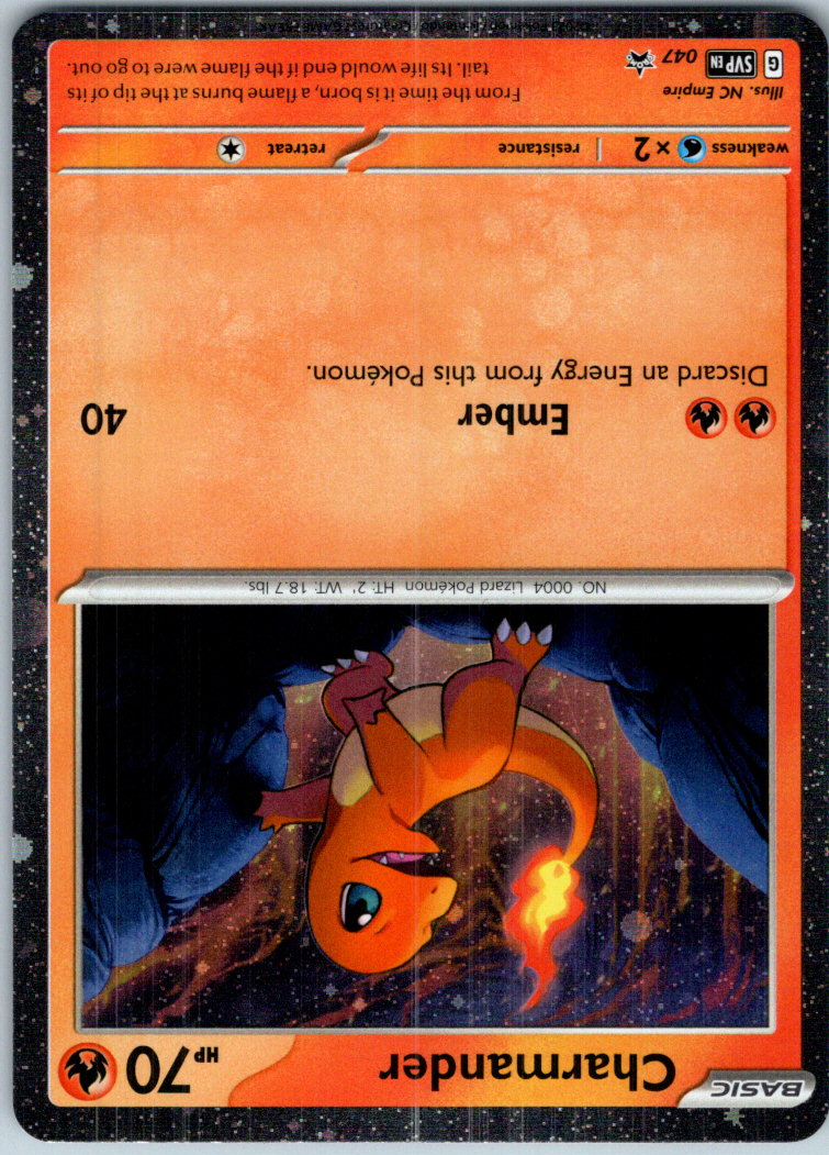 Charmander (Cosmos Holo) 047 Holo Promo Scarlet & Violet Promo Pokemon Near Mint