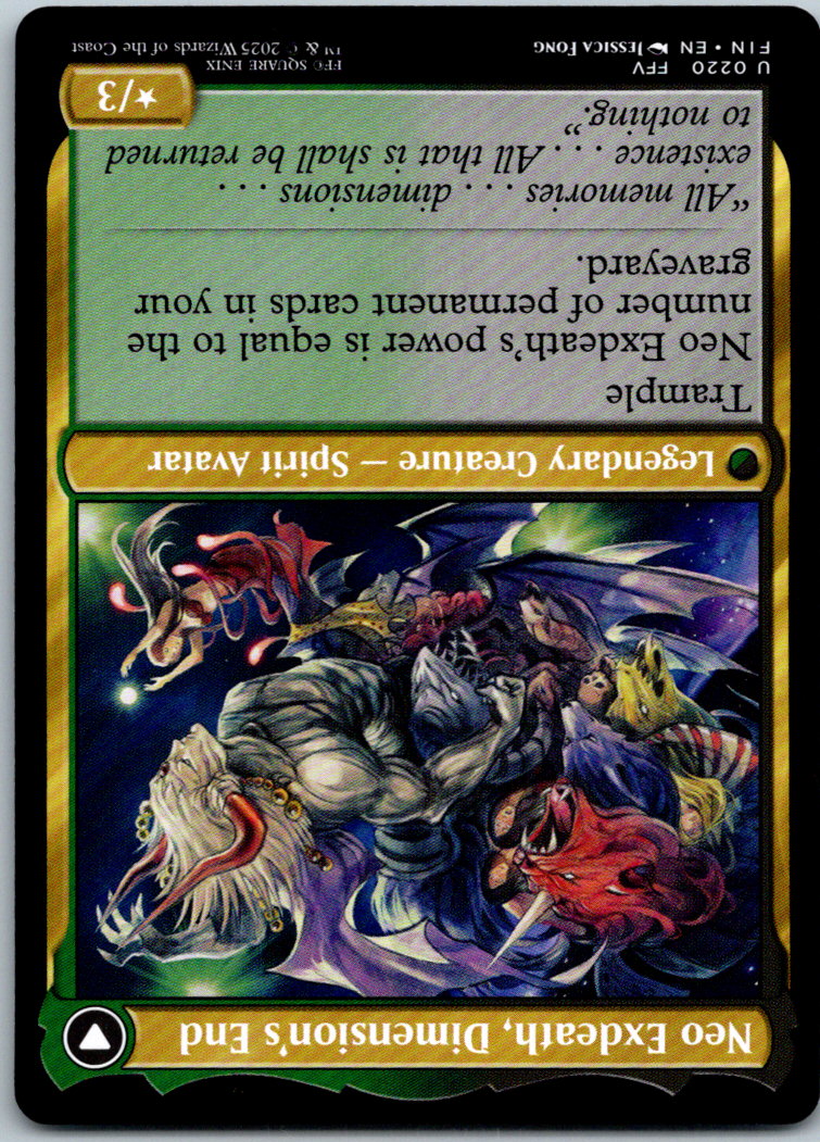 Exdeath, Void Warlock 220 Uncommon FINAL FANTASY Magic: The Gathering Near Mint