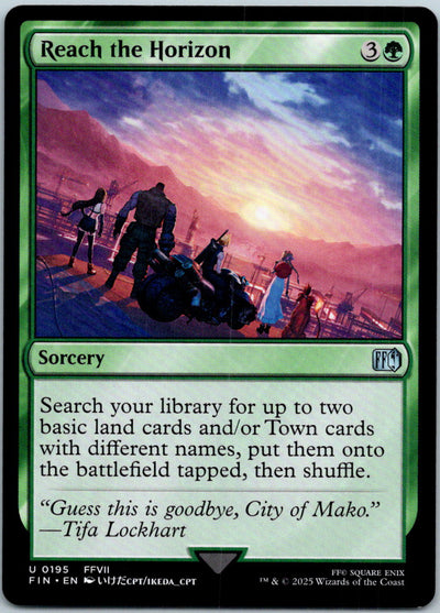 Reach the Horizon 195 Uncommon FINAL FANTASY Magic: The Gathering Near Mint