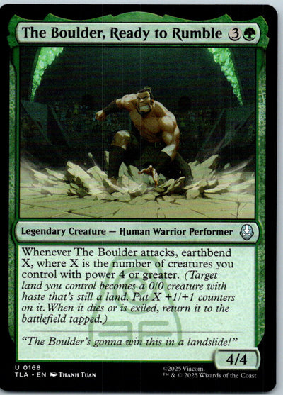 The Boulder, Ready to Rumble Avatar: The Last Airbender Magic: The Gathering NM