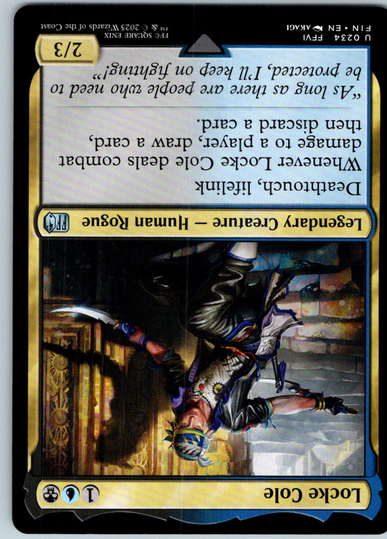 Locke Cole 234 Uncommon FINAL FANTASY Magic: The Gathering Near Mint