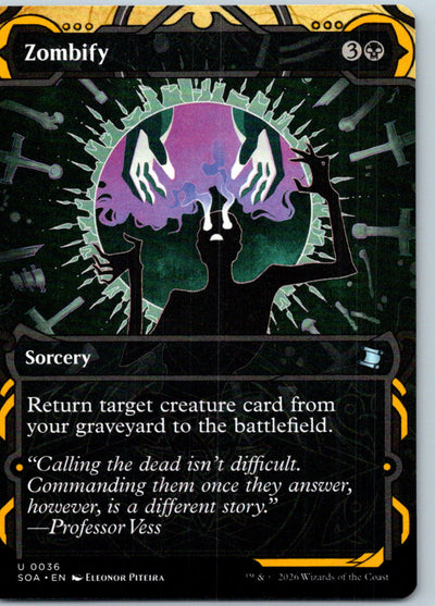 Zombify 36 Secrets of Strixhaven: Mystical Archive Magic: The Gathering NM