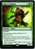 Aggro Amalgam - Voracious Hydra Holo Commander: Turtles Magic: The Gathering NM