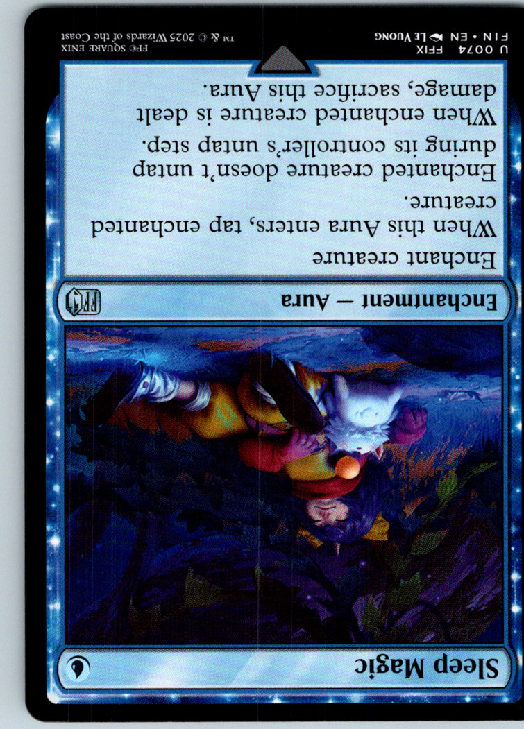 Sleep Magic 74 Uncommon FINAL FANTASY Magic: The Gathering Near Mint