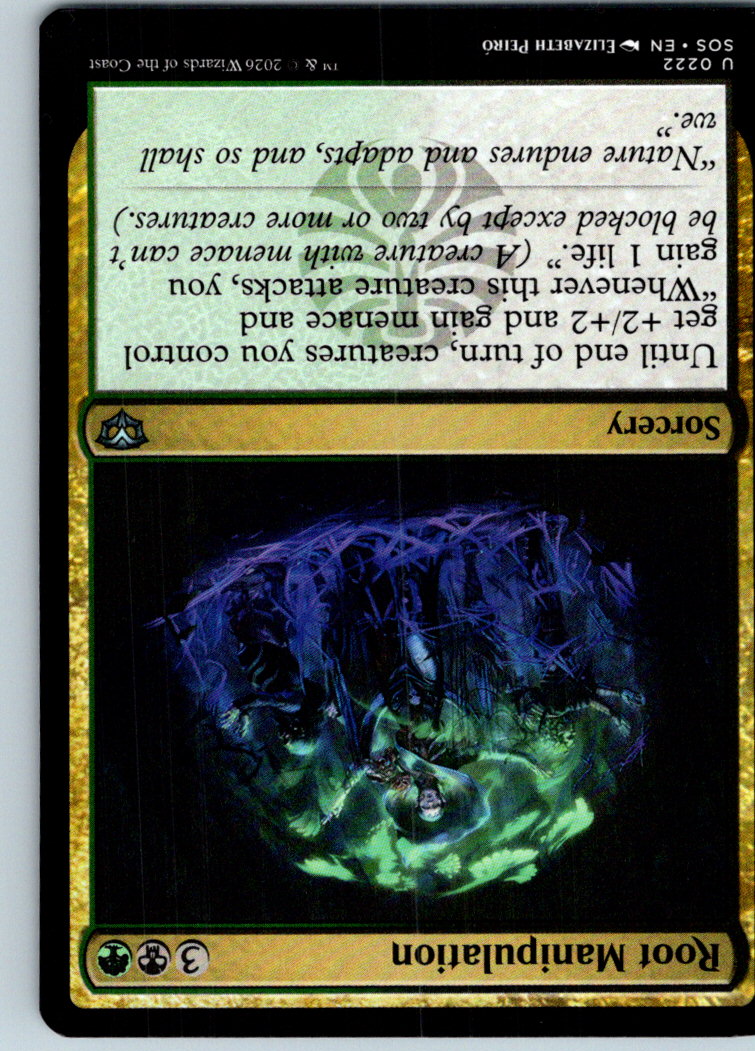 Root Manipulation 222 Uncommon Secrets of Strixhaven Magic: The Gathering NM