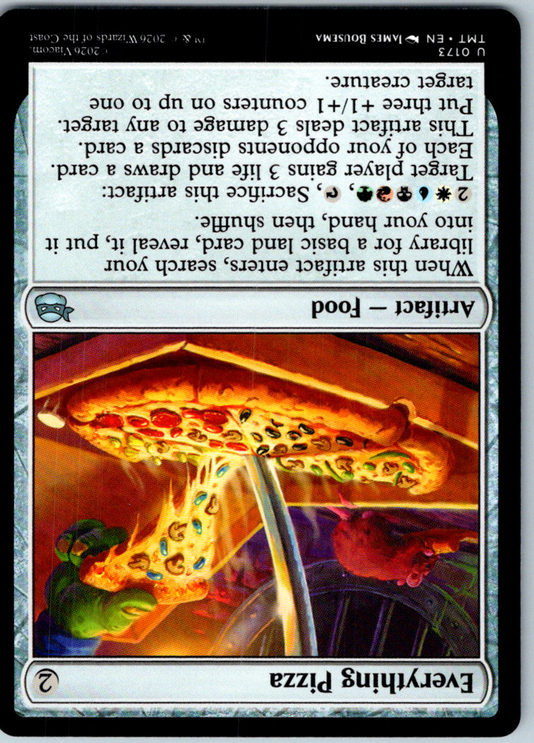 Everything Pizza 0173 Teenage Mutant Ninja Turtles Magic: The Gathering NM