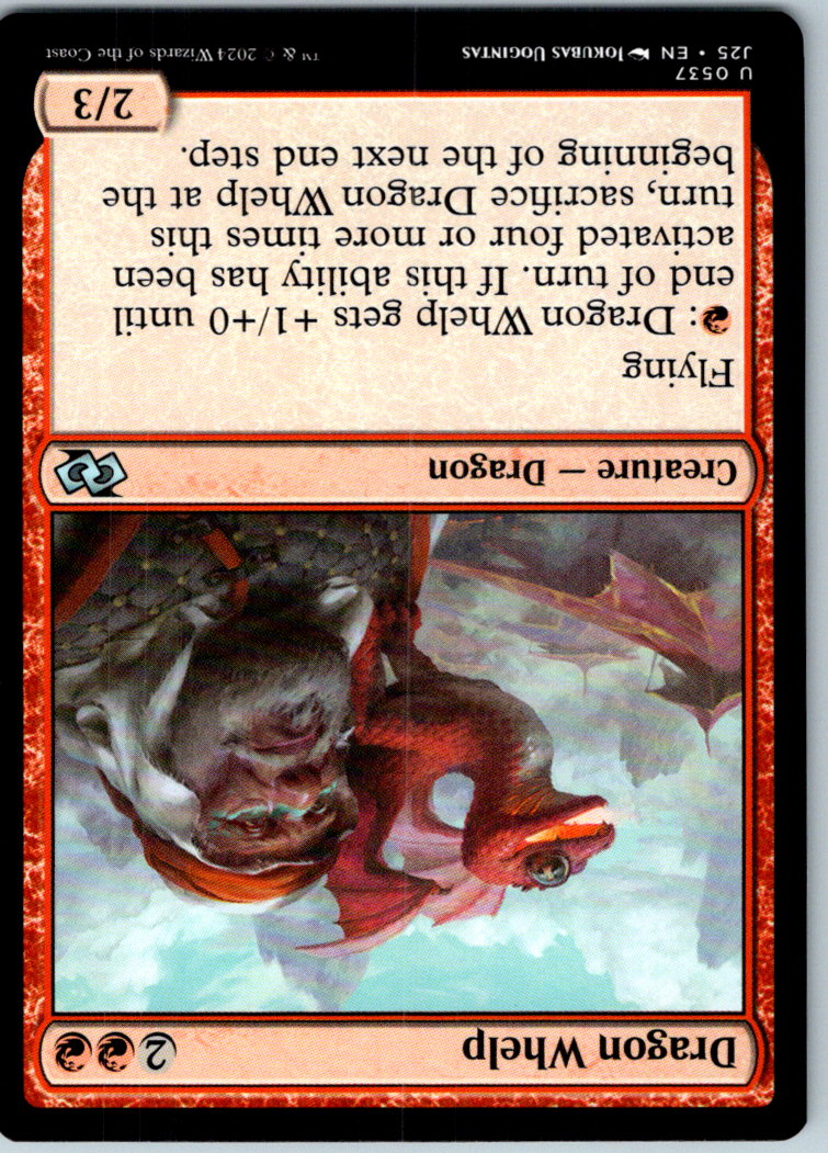 Dragon Whelp 537 Uncommon Foundations Jumpstart Magic: The Gathering Near Mint