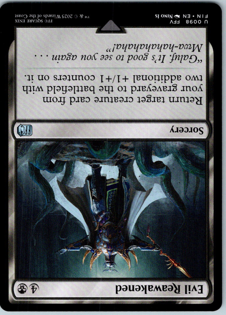 Evil Reawakened 98 Uncommon FINAL FANTASY Magic: The Gathering Near Mint