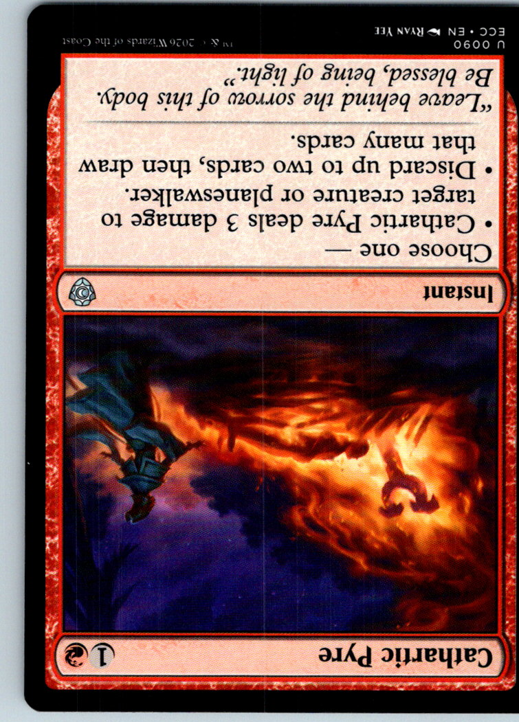 Cathartic Pyre 90 Uncommon Commander: Lorwyn Eclipsed Magic: The Gathering NM