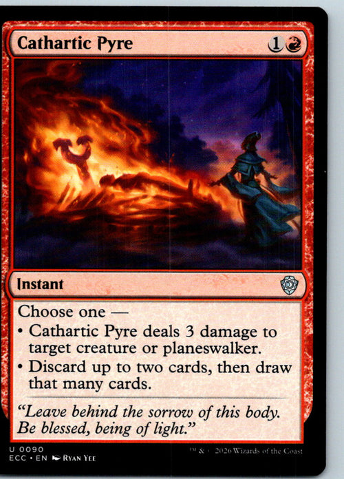 Cathartic Pyre 90 Uncommon Commander: Lorwyn Eclipsed Magic: The Gathering NM
