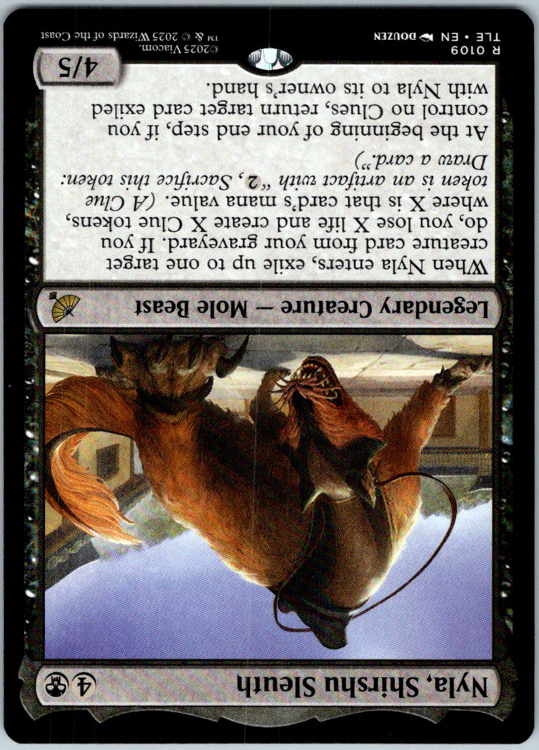 Nyla, Shirshu Sleuth Avatar: The Last Airbender: Magic: The Gathering NM