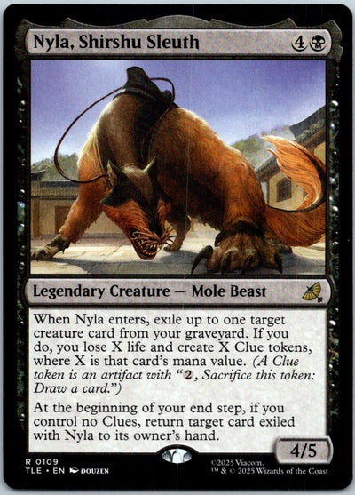 Nyla, Shirshu Sleuth Avatar: The Last Airbender: Magic: The Gathering NM