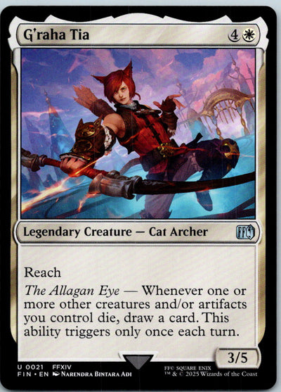 G'raha Tia 21 Uncommon FINAL FANTASY Magic: The Gathering Near Mint