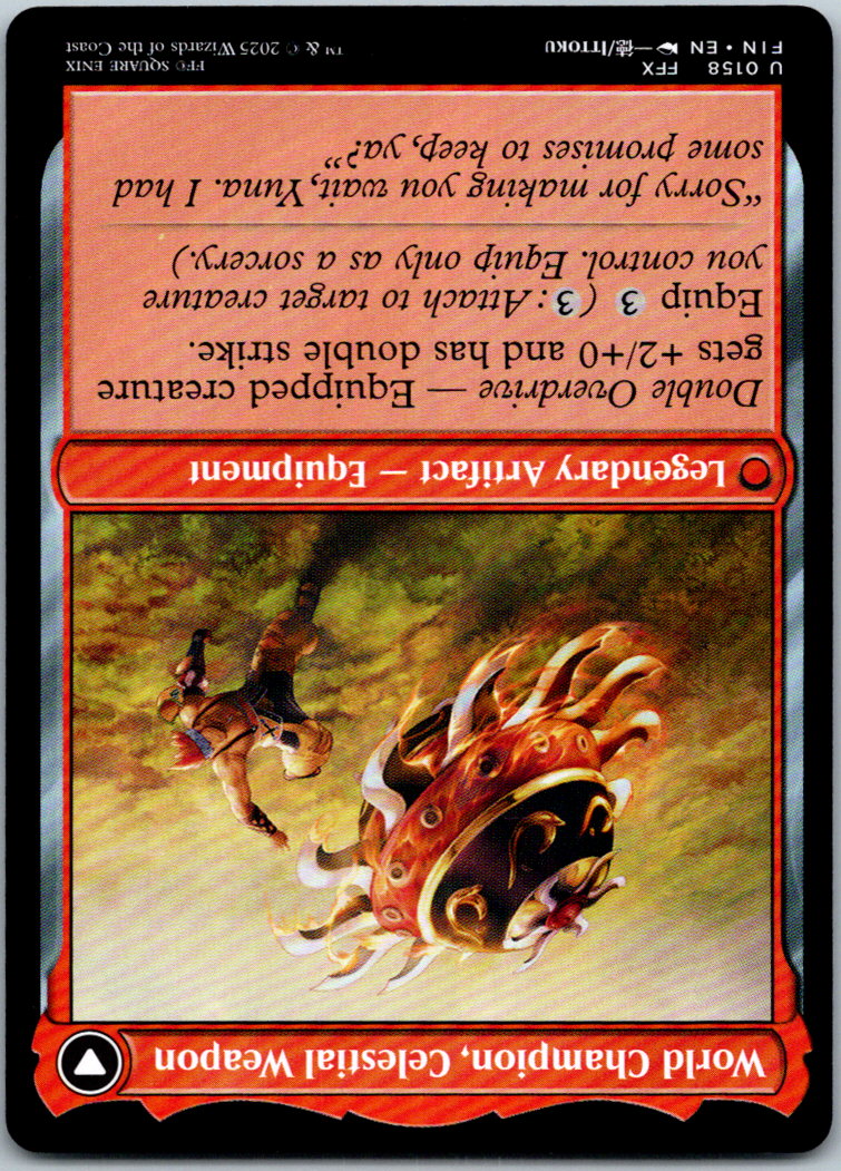Sidequest: Play Blitzball 158 Uncommon FINAL FANTASY Magic: The Gathering NM